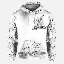 Load image into Gallery viewer, Personalized Cute Hoodie and Leggings Set Custom Name Gift
