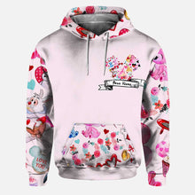 Load image into Gallery viewer, Personalized Love Mouse Ears Hoodie &amp; Leggings Set | Custom Name Gift
