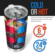 Load image into Gallery viewer, Personalized Christmas Tumbler with Nightmare Design for Mom
