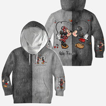Load image into Gallery viewer, Personalized Mickey &amp; Minnie Theme All-Over Shirts for Couples
