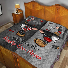 Load image into Gallery viewer, Personalized Mickey Mouse Quilt Set with Custom Names | Romantic Gift
