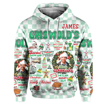 Load image into Gallery viewer, Personalized Christmas Movie Hoodie and Sweatpants Set for Family | Custom Gift
