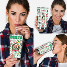 Load image into Gallery viewer, Personalized Christmas Movie Tumbler Custom Drinkware Gift
