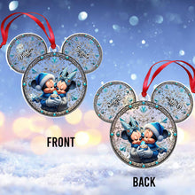 Load image into Gallery viewer, Personalized Mouse Ornament Custom Name Gift for Couples
