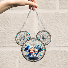 Load image into Gallery viewer, Personalized Mouse Couple Window Hanging Suncatcher Gift
