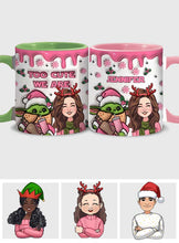 Load image into Gallery viewer, Personalized Cute Accent Mug Custom Name Gift for Mom
