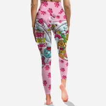 Load image into Gallery viewer, Personalized Pink Christmas Hoodie and Leggings Set Gift for Kids
