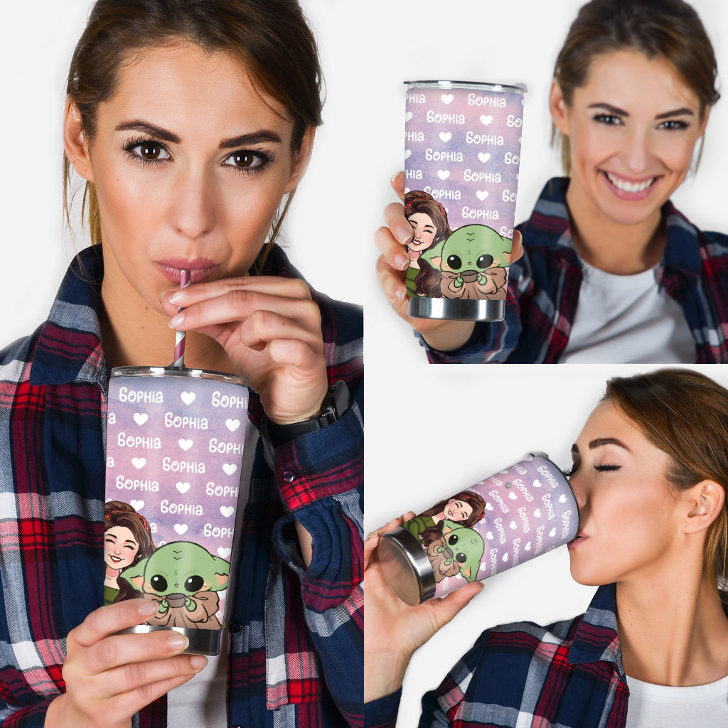 Personalized Name Tumbler Custom Drinkware Gift for Kids
