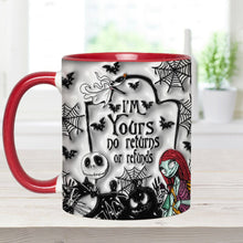 Load image into Gallery viewer, Personalized Halloween Accent Mug Custom Name for Couples
