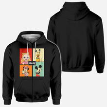 Load image into Gallery viewer, Personalized Disney Character All Over Shirt Custom Name Gift
