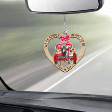 Load image into Gallery viewer, Personalized Couple Car Ornament Custom Name Gift for Christmas
