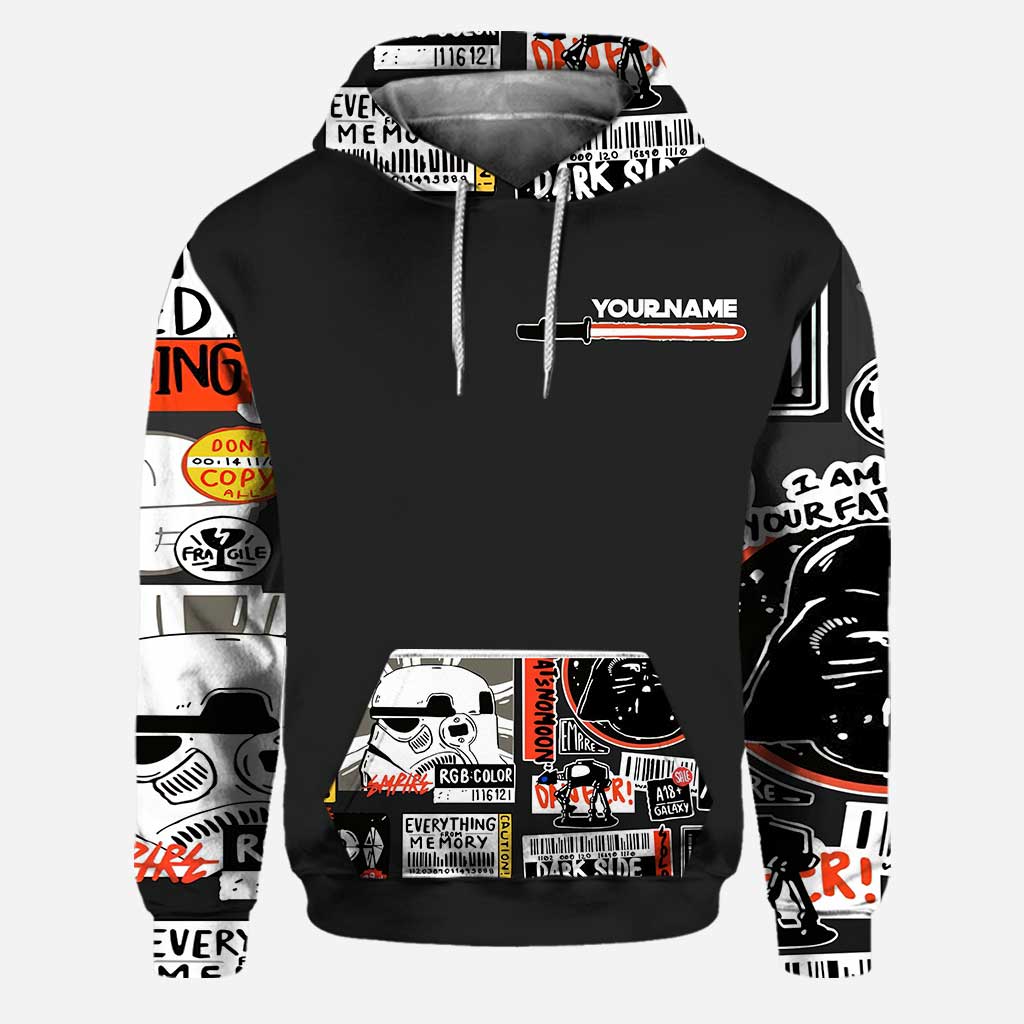 Personalized Dark Side Hoodie & Leggings Custom Name Gift
