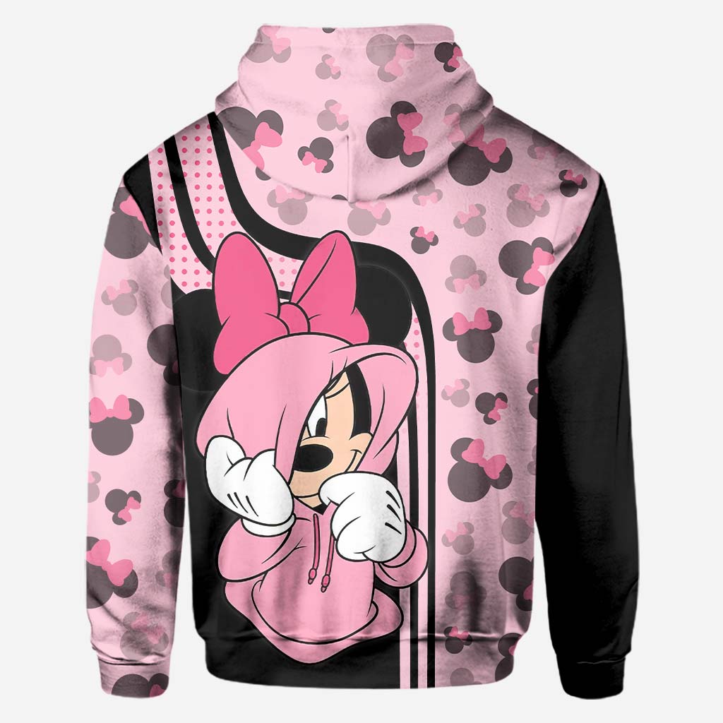 Personalized Mickey Mouse Hoodie Custom Name Gift for Couples