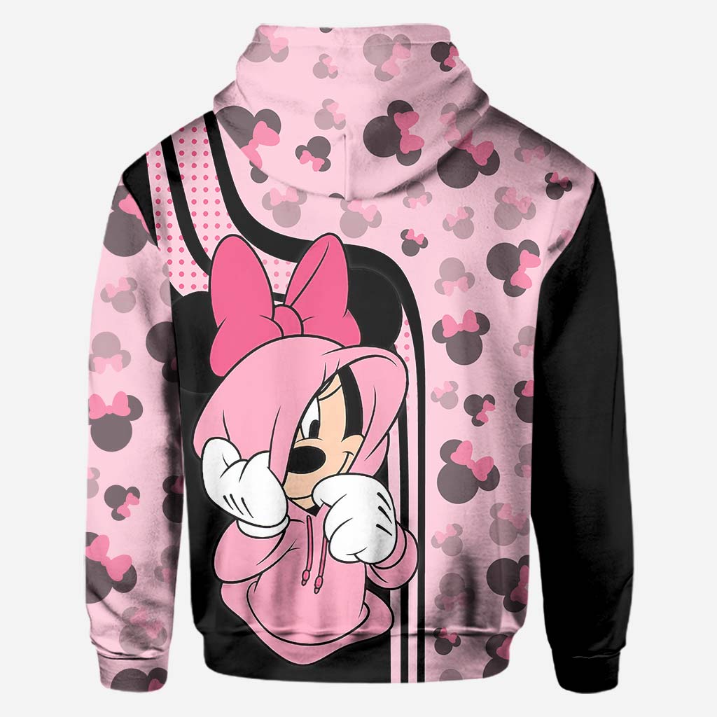 Personalized Mickey Mouse Hoodie Custom Name Gift for Couples