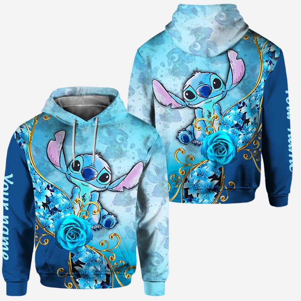 Personalized Hoodie and Leggings Set with Custom Name Gift for Partners