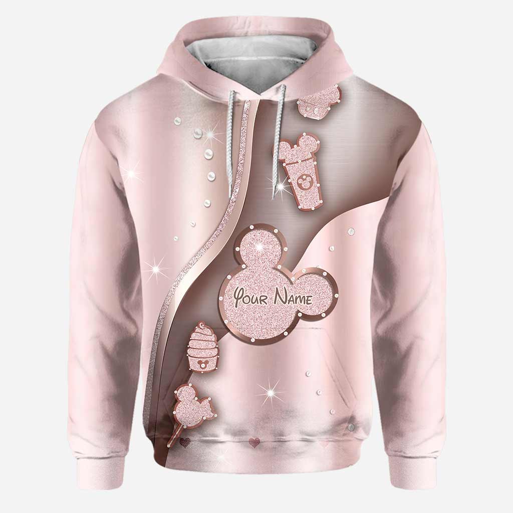 Personalized Mouse Hoodie and Leggings Custom Name Gift for Her