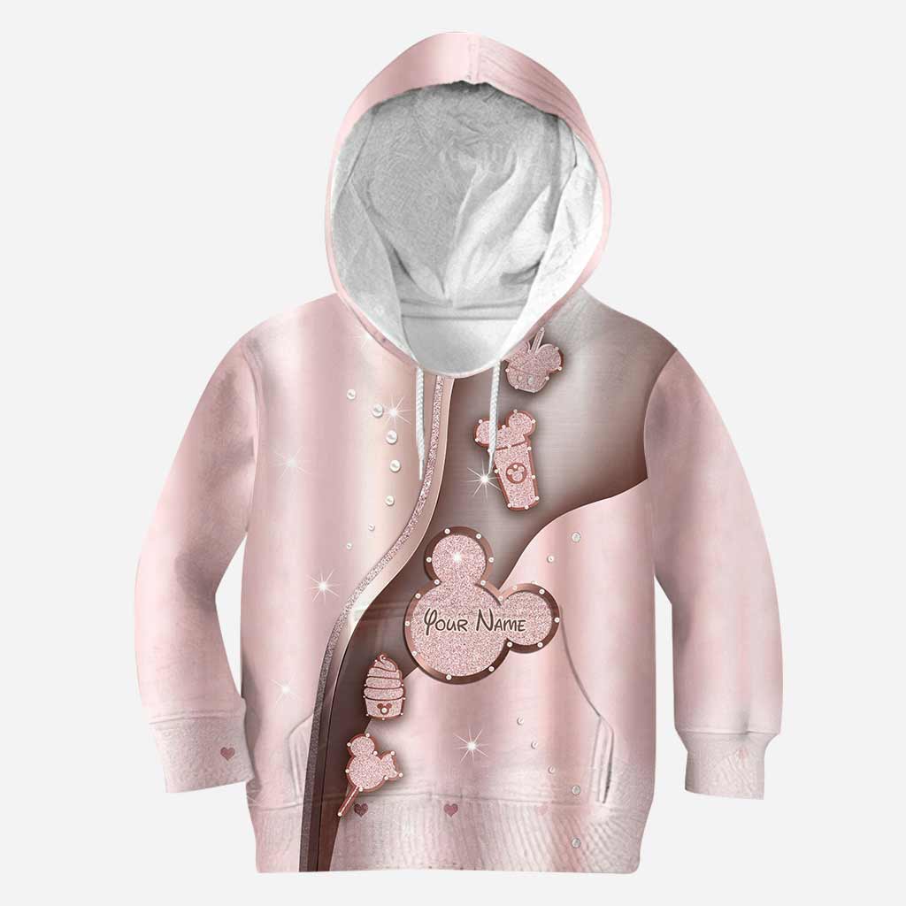 Personalized Mouse Hoodie and Leggings Custom Name Gift for Her