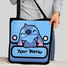 Load image into Gallery viewer, Personalized Ohana Tote Bag Custom Name Gift for Kids
