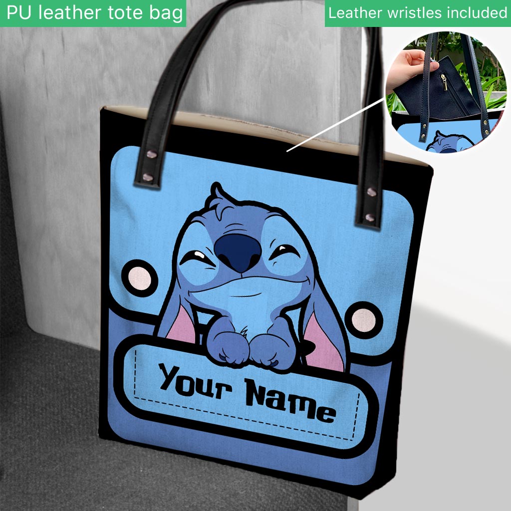 Personalized Ohana Tote Bag Custom Name Gift for Kids
