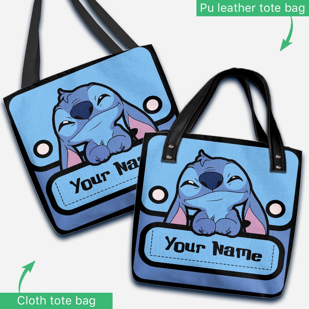Personalized Ohana Tote Bag Custom Name Gift for Kids