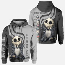Load image into Gallery viewer, Personalized Father of Nightmares Hoodie Custom Name Gift for Dad
