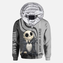 Load image into Gallery viewer, Personalized Father of Nightmares Hoodie Custom Name Gift for Dad
