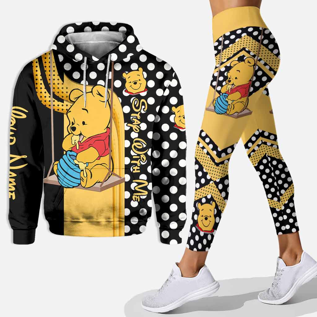 Personalized Stay With Me Mouse Hoodie & Leggings for Kids
