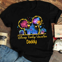 Load image into Gallery viewer, Personalized Disney Family Vacation T-shirt &amp; Hoodie for Dad
