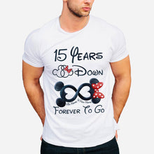 Load image into Gallery viewer, Personalized Forever To Go Mouse T-shirt &amp; Hoodie Gift for Couples
