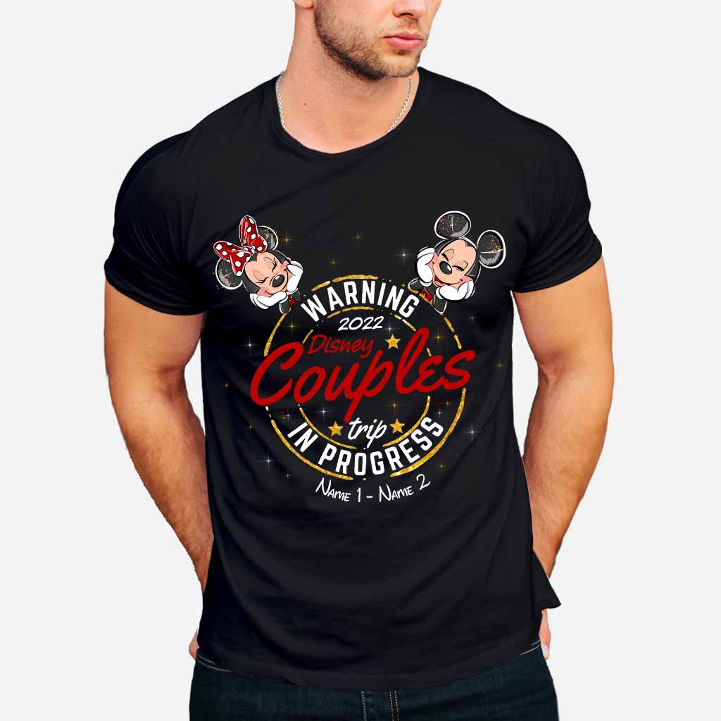 Personalized Disney Couples Trip T-shirt & Hoodie with Names
