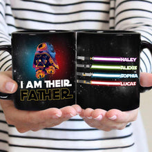 Load image into Gallery viewer, Personalized I Am Their Father Mug Custom Name Gift for Dad

