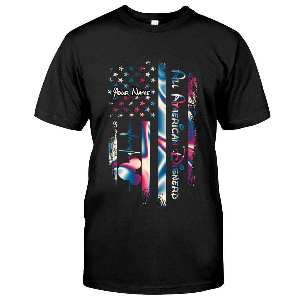 Personalized Independence Day T-Shirt & Hoodie with Name Customization