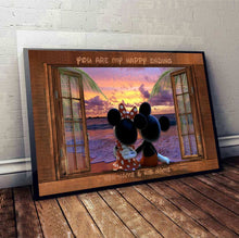 Load image into Gallery viewer, Personalized Couple Canvas You Are My Happy Ending Gift
