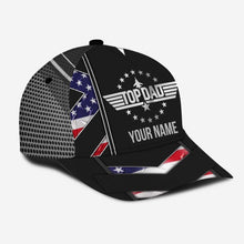 Load image into Gallery viewer, Personalized Independence Day Classic Cap Custom Name Gift for Dad
