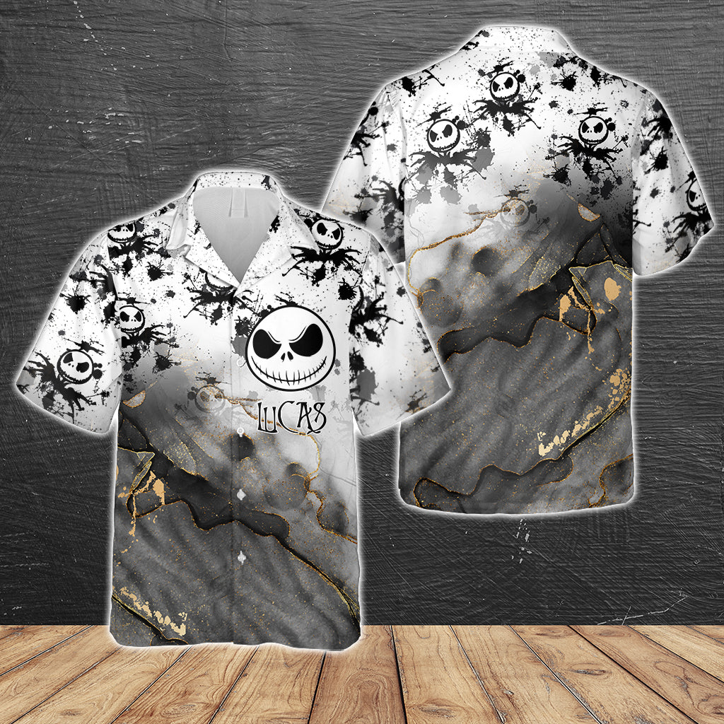Personalized Nightmare Hawaiian Shirt Custom Name Gift for Him