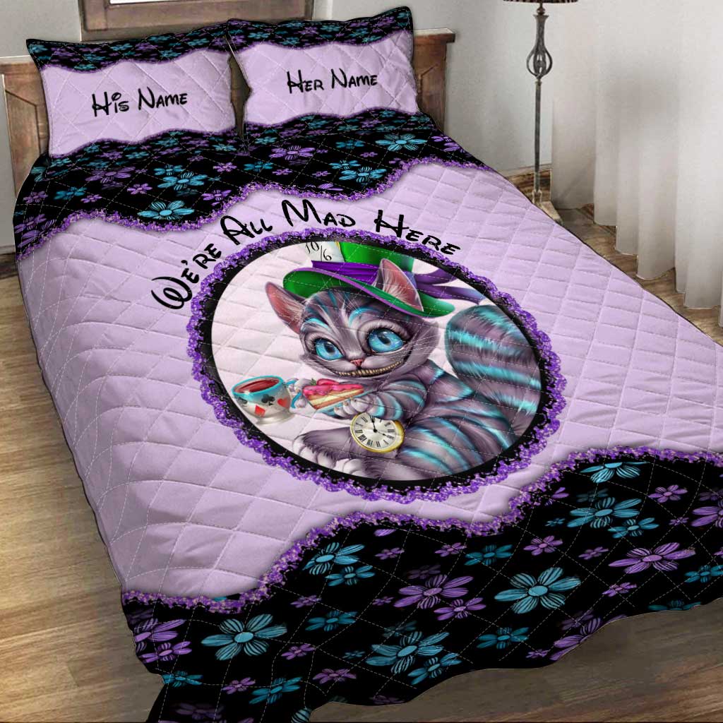 Personalized Halloween Quilt Set with Names | Unique Custom Gift