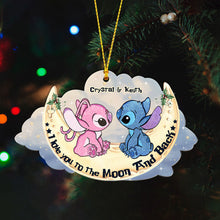Load image into Gallery viewer, Personalized Acrylic Ohana Ornament Custom Name Gift for Christmas
