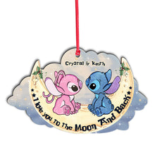 Load image into Gallery viewer, Personalized Acrylic Ohana Ornament Custom Name Gift for Christmas
