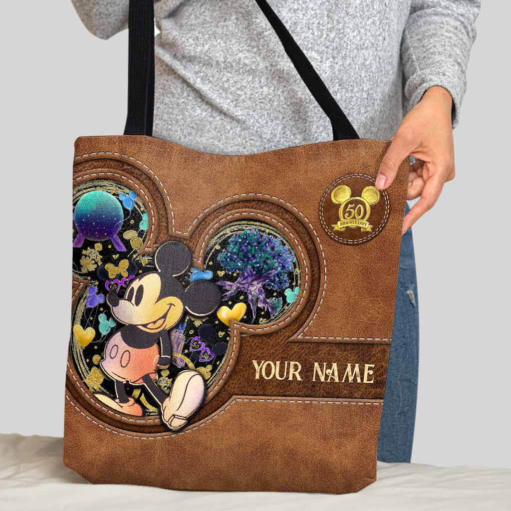 Personalized Mickey Mouse Tote Bag Custom Name Gift for Kids