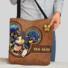 Load image into Gallery viewer, Personalized Mickey Mouse Tote Bag Custom Name Gift for Kids
