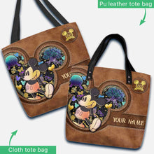Load image into Gallery viewer, Personalized Mickey Mouse Tote Bag Custom Name Gift for Kids
