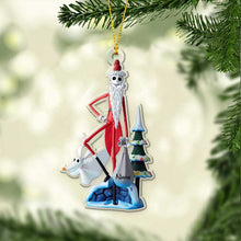Load image into Gallery viewer, Personalized Nightmare Before Christmas Ornament Custom Name Gift
