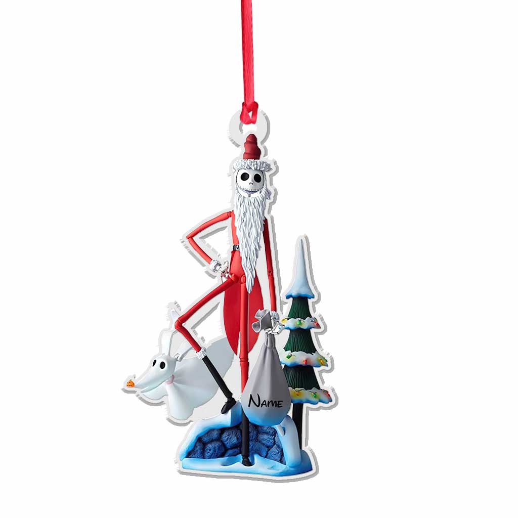 Personalized Nightmare Before Christmas Ornament Custom Name Gift