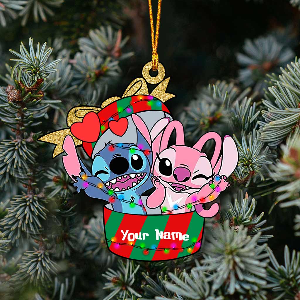 Personalized Christmas Ornament Custom Name Acrylic Gift
