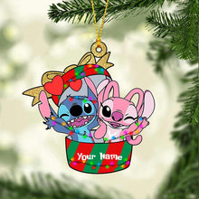 Load image into Gallery viewer, Personalized Christmas Ornament Custom Name Acrylic Gift
