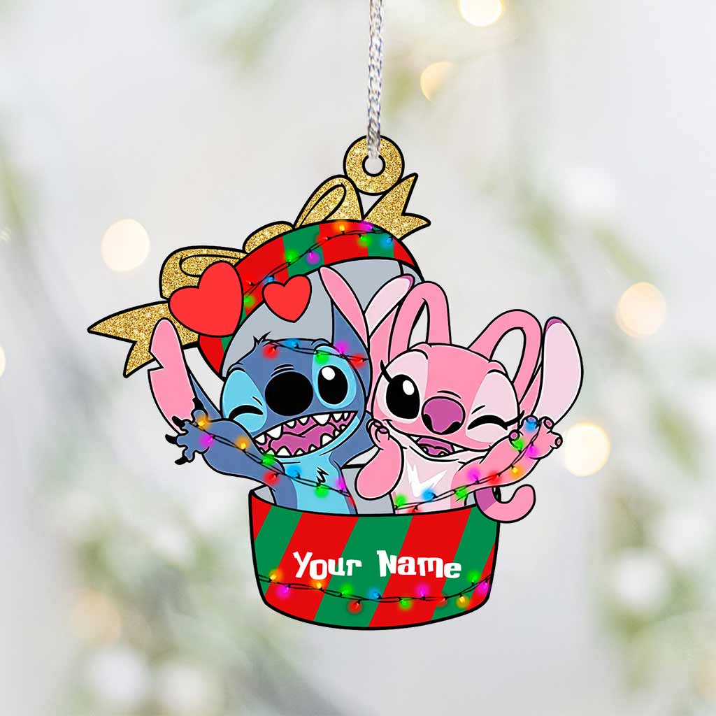 Personalized Christmas Ornament Custom Name Acrylic Gift