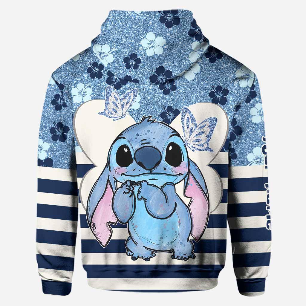 Personalized Ohana Hoodie and Leggings Set Custom Name Gift