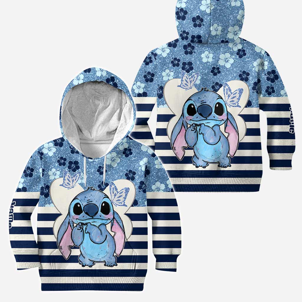 Personalized Ohana Hoodie and Leggings Set Custom Name Gift