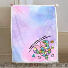 Load image into Gallery viewer, Personalized Magical Blanket for Grandma with Custom Names
