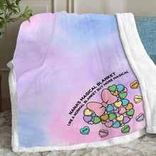 Load image into Gallery viewer, Personalized Magical Blanket for Grandma with Custom Names
